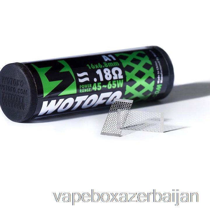 Vape Baku Wotofo Mesh Style Coils 0.18ohm Mesh Coils